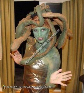 Homemade Medusa Costume