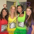 Homemade Teletubbies Group Costume
