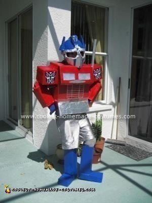 Homeamde Optimus Prime Halloween Costume