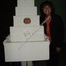 Homemade Wedding Cake Halloween Costume Idea