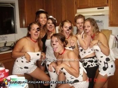 Homemade 101 Dalmatians Group Costume
