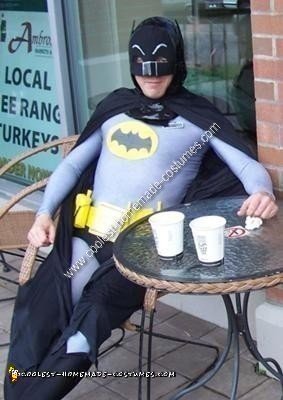 Homemade 1966 Batman Costume