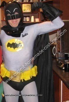 Homemade 1966 Batman Costume