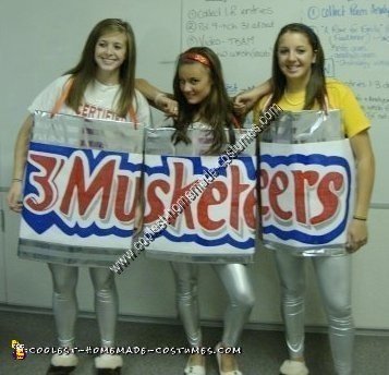Homemade 3 Musketeers Group Costume