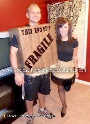 Homemade A Christmas Story Couple Costume