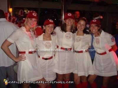 Homemade A League of Their Own Group Costume