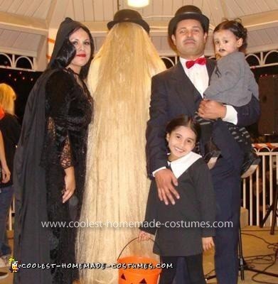 Coolest Homemade Addams Family Group Costume