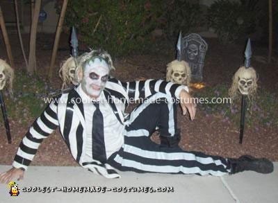 Coolest Homemade Beetlejuice Costume