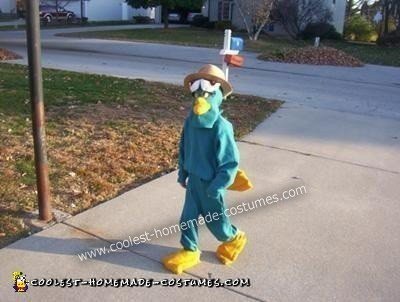 Homemade Agent P Halloween Costume