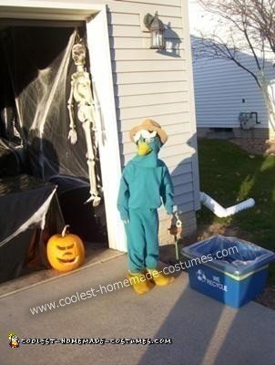 Homemade Agent P Halloween Costume