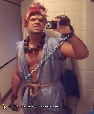 Homemade Akuma Street Fighter Costume