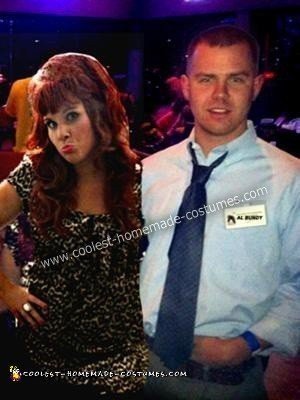 Homemade Al and Peggy Bundy Halloween Couple Costume