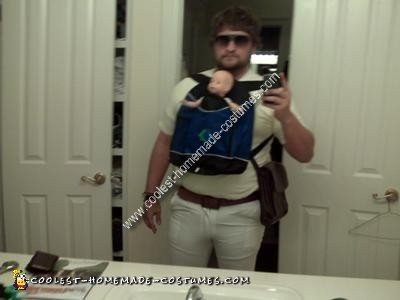 Homemade Alan Garner Costume from The Hangover