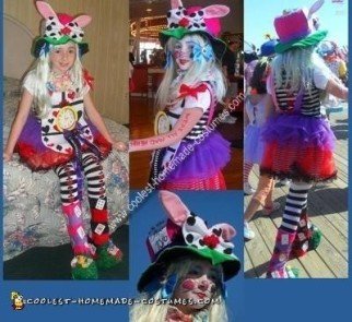 Homemade Alice in Wonderland Costume