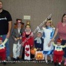 Homemade Alice in Wonderland Theme Group Costumes