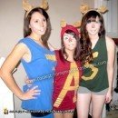 Homemade Alvin and the Chipmunks Group Costume