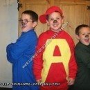 Homemade Alvin and the Chipmunks Group Costume Idea