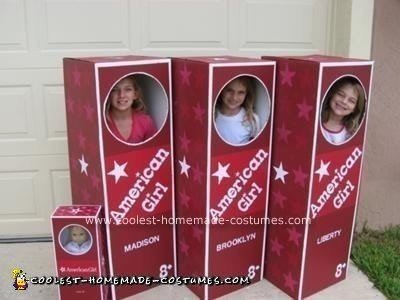 Homemade American Girl Dolls Halloween Costumes