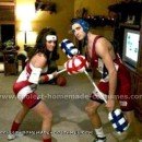 Homemade American Gladiators Couple Costume