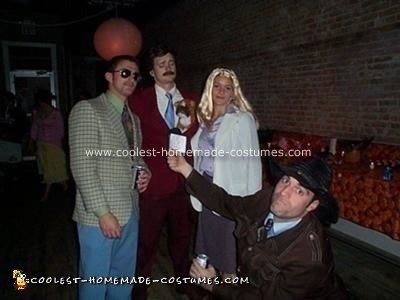 Homemade Anchorman Costume