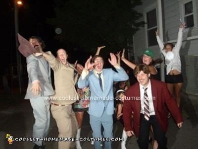 Homemade Anchorman Group Costume