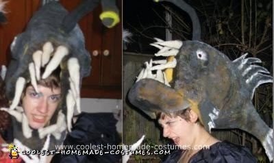 Homemade Angler Fish Halloween Costume