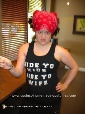 Homemade Antoine Dodson Bed Intruder Costume