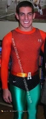 Homemade Aquaman Costume