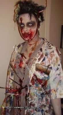 Homemade Art Student Zombie Costume