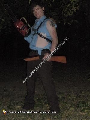 Homemade Ash Halloween Costume