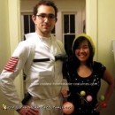 Homemade Astronaut and Solar System Couple Costume