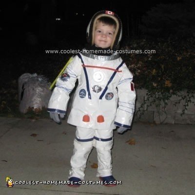 Homemade Astronaut Costume