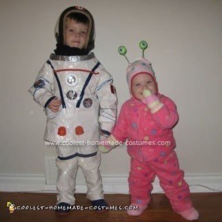 Homemade Astronaut Costume