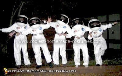 Homemade Astronaut Costumes