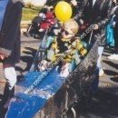 Homemade Astronaut in a Rocket (or Driver in a Racecar) Wheelchair Costume