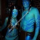 Homemade Avatar Couple Halloween Costume Idea