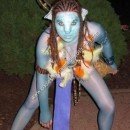 Homemade Avatar Halloween Costume