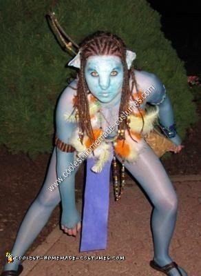 Homemade Avatar Halloween Costume
