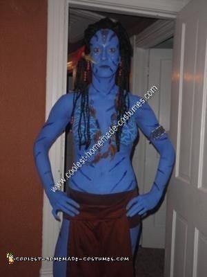 Homemade Avatar Halloween Costume Idea