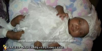 Homemade Baby Bird Preemie Costume