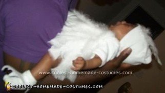 Homemade Baby Bird Preemie Costume