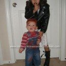 Homemade Baby Chucky and Bride of Chucky Costume