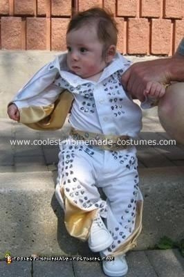 Homemade Baby Elvis Costume