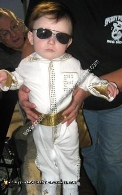 Homemade Baby Elvis Costume