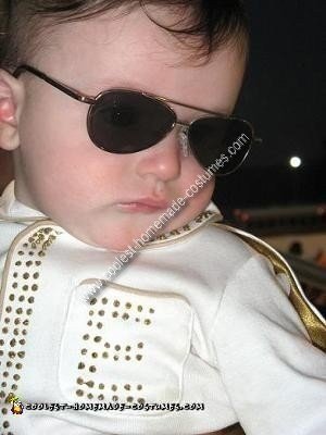 Homemade Baby Elvis Costume