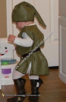 Homemade Baby Link Halloween Costume Idea