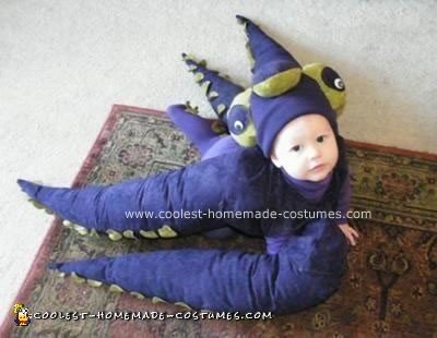 Homemade Baby Octopus Costume