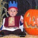 Homemade Baby Prince Costume