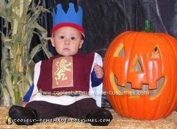 Homemade Baby Prince Costume