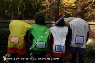 Homemade Bags of Potato Chips Group Halloween Costume